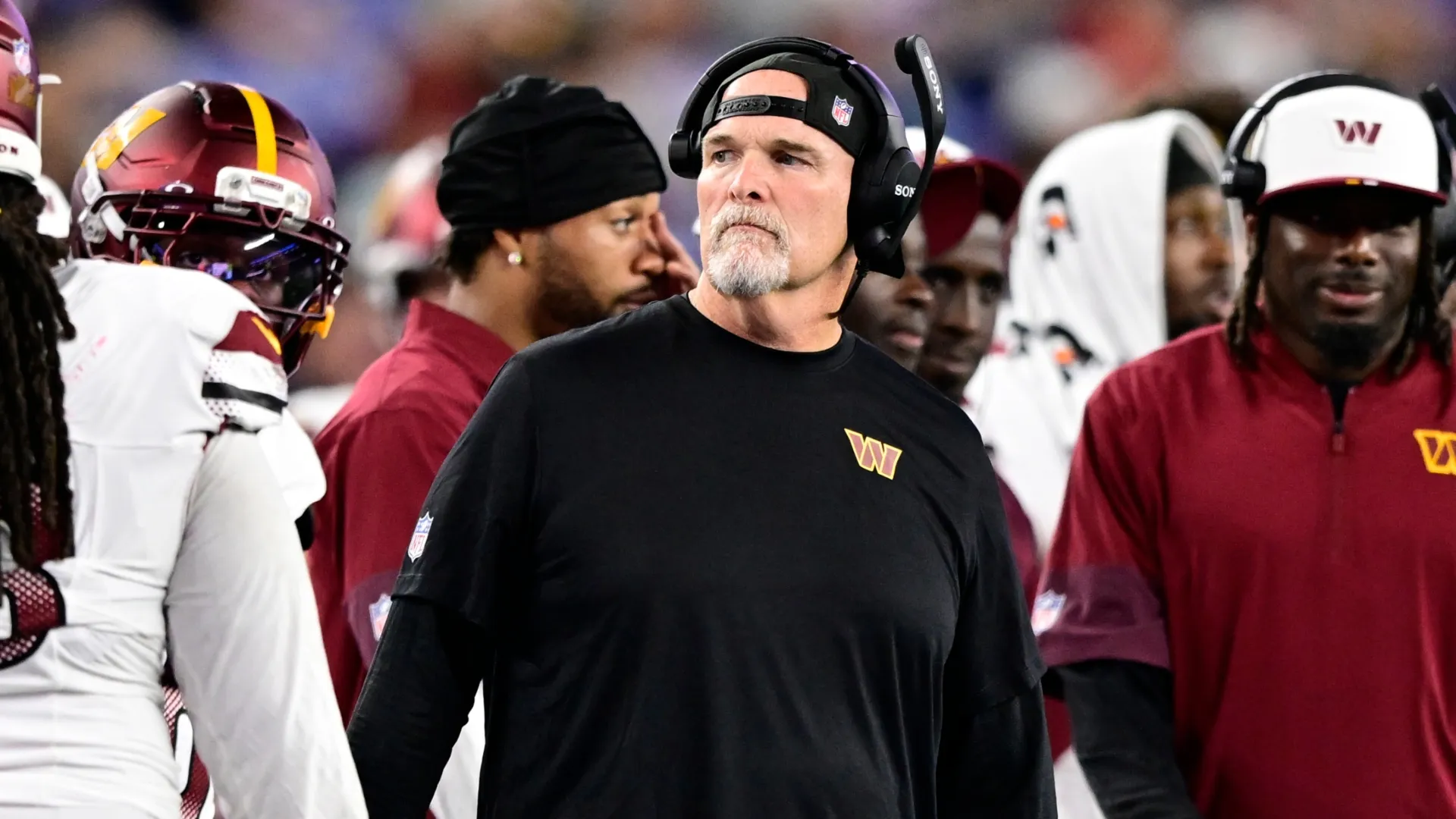 Head coach Dan Quinn of the Washington Commanders