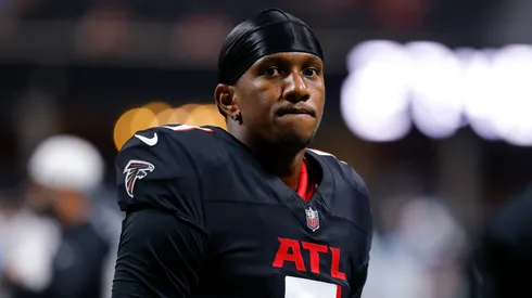 Michael Penix Jr. #9 of the Atlanta Falcons