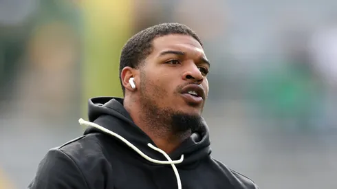 Ja'Marr Chase warms up before the game vs the Packers on October 12, 2025 in Green Bay.