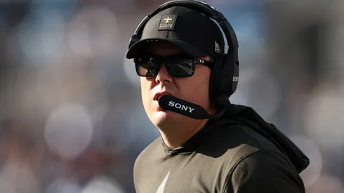 Head coach Kellen Moore of the New Orleans Saints.