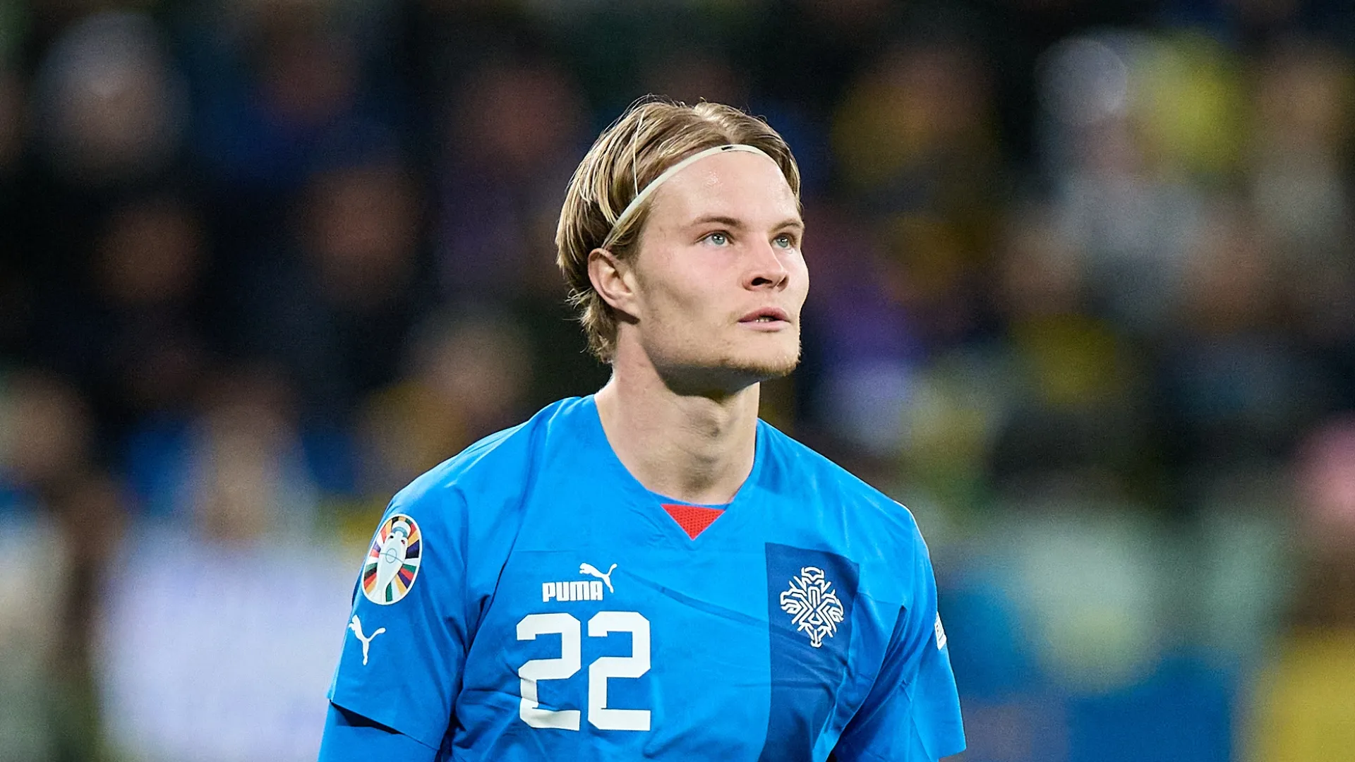 Andri Gudjohnsen of Iceland