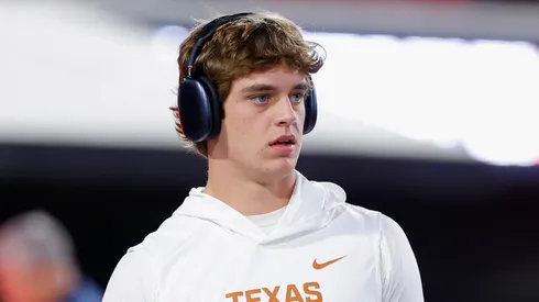 Arch Manning at Sanford Stadium on November 15, 2025 in Athens, Georgia.