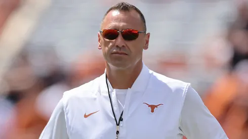 Head coach Steve Sarkisian of the Texas Longhorns.