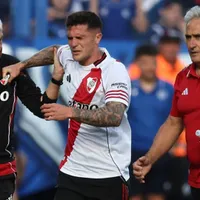 Se confirmó la lesión de Fabricio Bustos: qué tiene y cuánto tiempo estará sin jugar en River