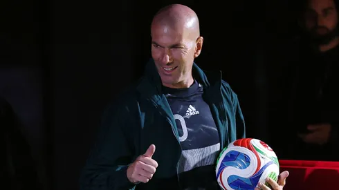 Zinedine Zidane firmou acordo verbal para assumir a seleção francesa depois da Copa-2026, encerrando a era vitoriosa de Didier Deschamps. Foto: Sarah Stier/Getty Images