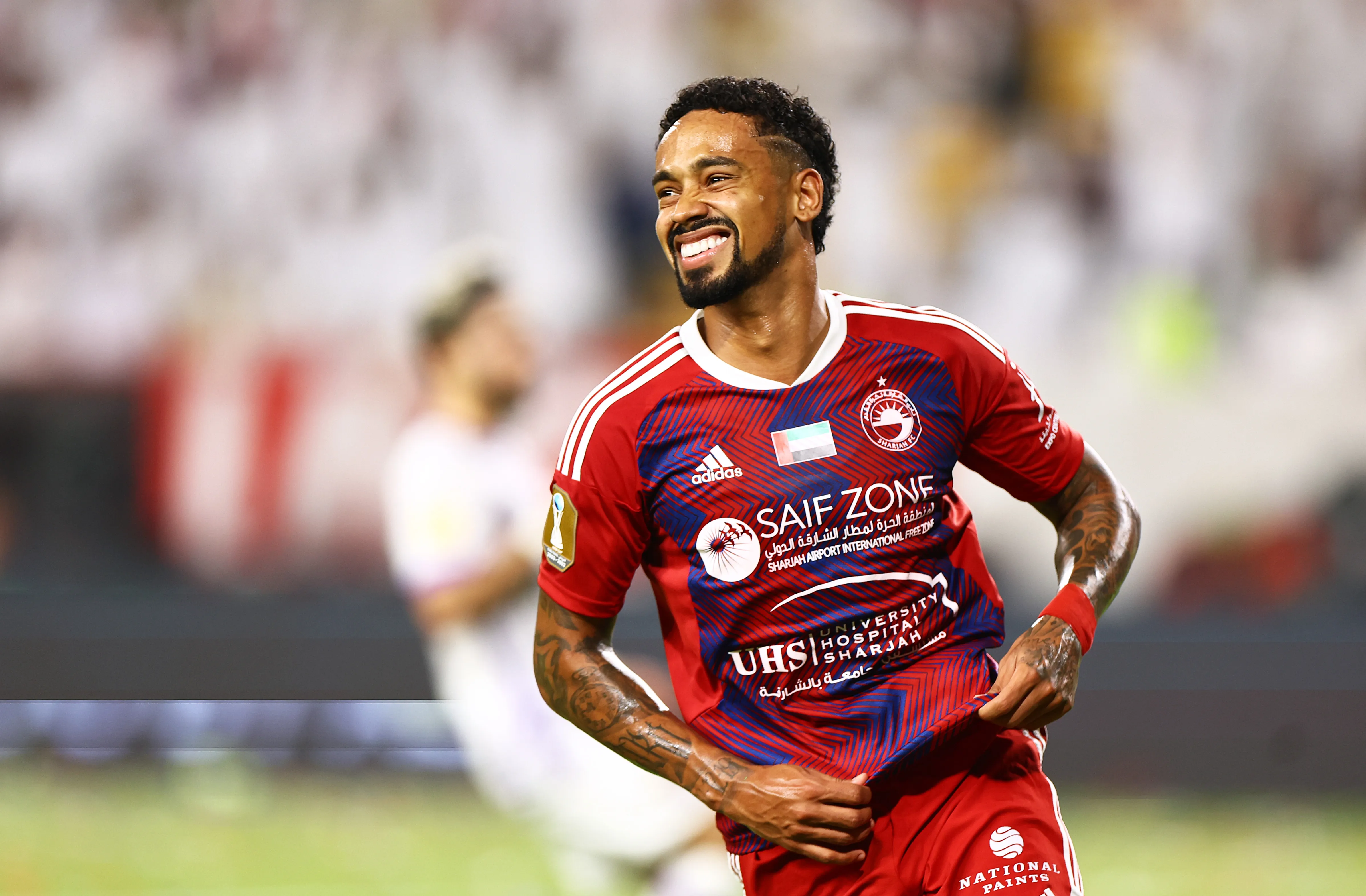 Caio Lucas marcou o gol dos Emirados Árabes Unidos (Foto: Francois Nel/Getty Images)