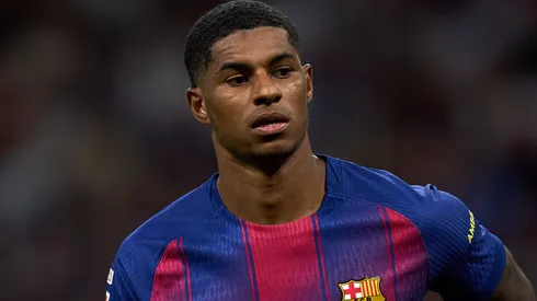 Marcus Rashford pode ter que diminuir ainda mais seu salário para ficar no Barcelona (Foto: Angel Martinez/Getty Images)