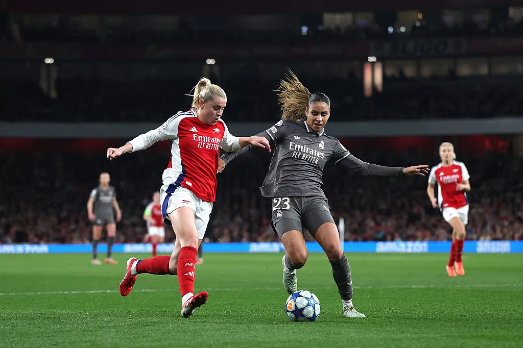 O Arsenal ainda não venceu em casa na Champions Feminina - Foto: Alex Pantling/Getty Images