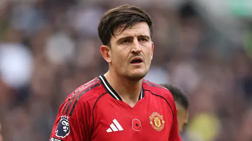 Maguire em campo pelo Manchester United (Foto: Julian Finney/Getty Images)