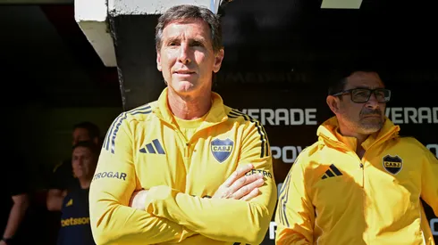 Claudio Úbeda, director técnico de Boca Juniors.