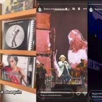 Joaquín Sabina le dedicó una canción a Franco Mastantuono, que estuvo en las primeras filas del Movistar Arena de Madrid