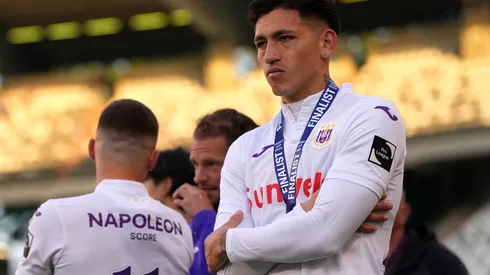 Luis Vázquez, delantero de Anderlecht.