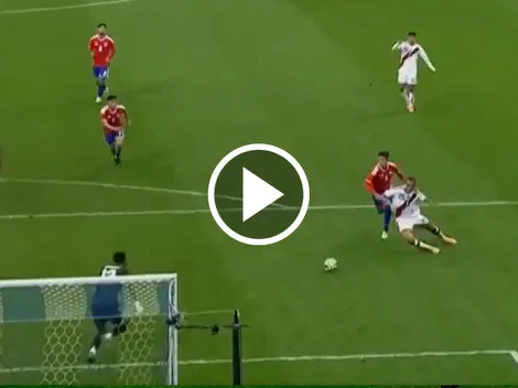 VIDEO | El brutal error de Iván Román: tarjeta roja y penal