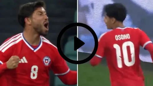 Revisa los goles de Felipe Loyola y Darío Osorio para La Roja
