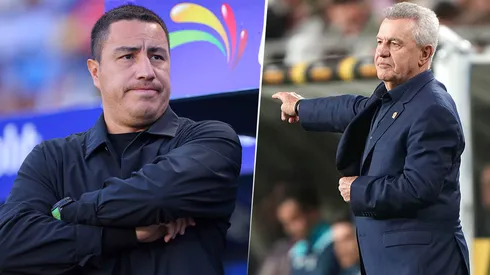 Efraín Juárez y Javier Aguirre