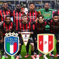 Crack del AC Milán que puede jugar por Perú fue llamado por la Selección de Italia