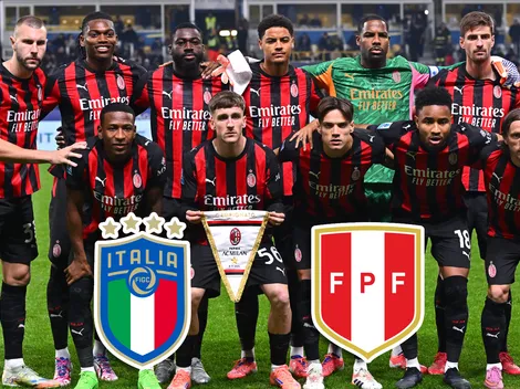 Crack del AC Milán que puede jugar por Perú fue llamado por la Selección de Italia