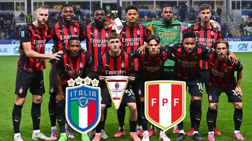 Jugadores del AC Milán.