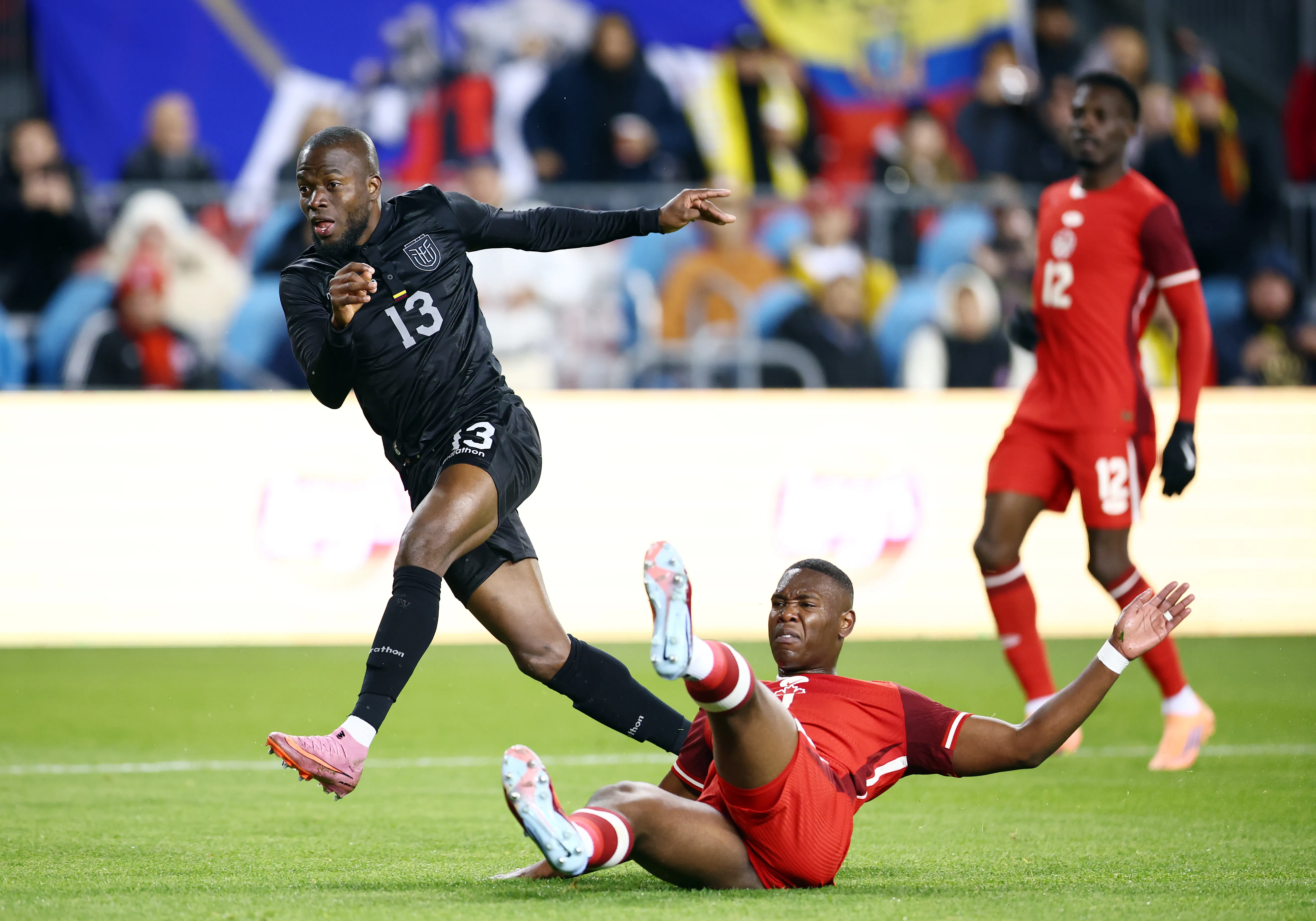 Enner Valencia fue titular con la Selección de Ecuador. (Foto: GettyImages)