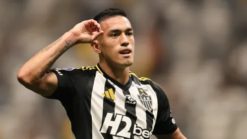 Cuello marcou o gol de empate do Galo na Sul-Americana. Foto: Gilson Lobo/AGIF