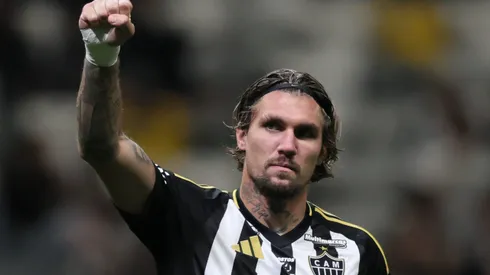 MG – BELO HORIZONTE – 27/09/2025 – BRASILEIRO A 2025, ATLETICO-MG X MIRASSOL – Lyanco jogador do Atletico-MG durante partida contra o Mirassol no estadio Arena MRV pelo campeonato Brasileiro A 2025. Foto: Gilson Lobo/AGIF