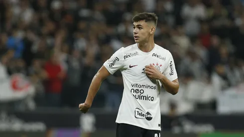 Moscardo em partida pelo Corinthians. Photo by Ricardo Moreira/Getty Images