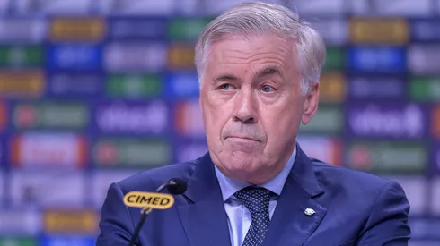 Ancelotti comentou sobre a possibilidade de renovar com a Seleção Brasileira – Foto: Thiago Ribeiro/AGIF