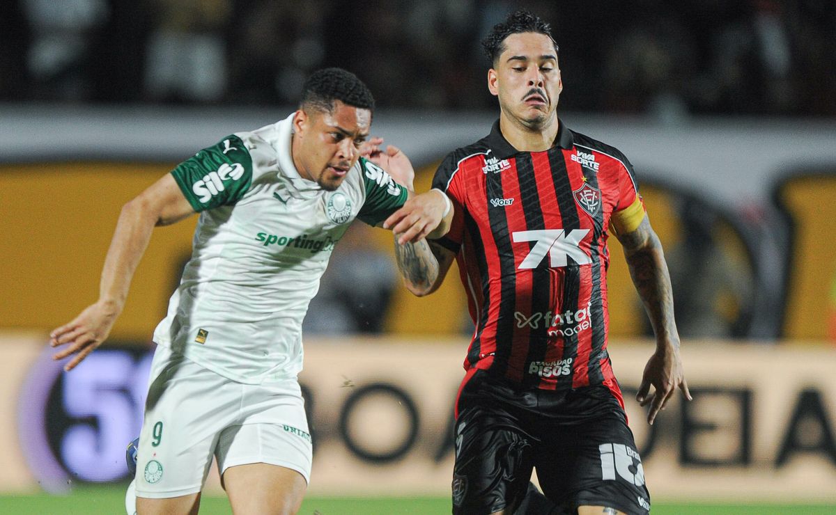 Palmeiras e Vitória fazem duelo decisivo no Brasileirão com histórico amplamente favorável ao Verdão