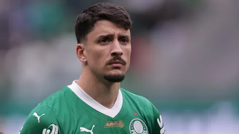 Piquerez en el campo del Palmeiras. Foto: Ettore Chiereguini/AGIF