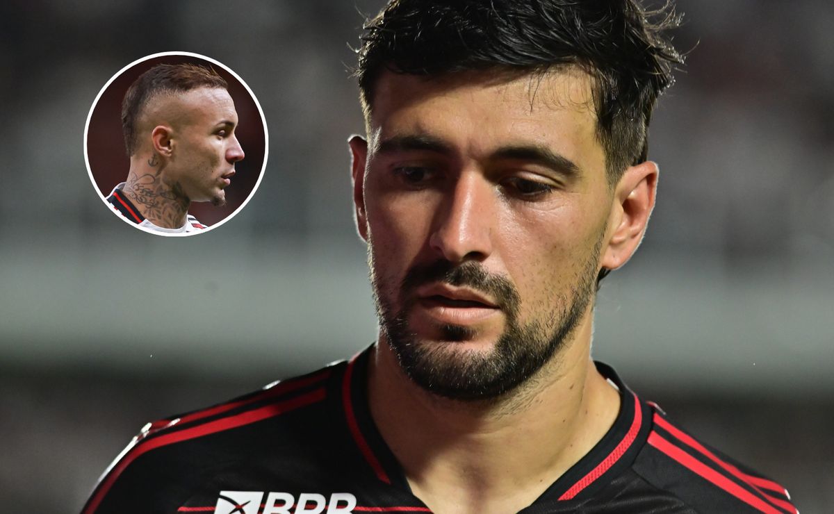 Cebolinha pode substituir Arrascaeta em Fluminense x Flamengo após confissão de teste por Filipe Luís
