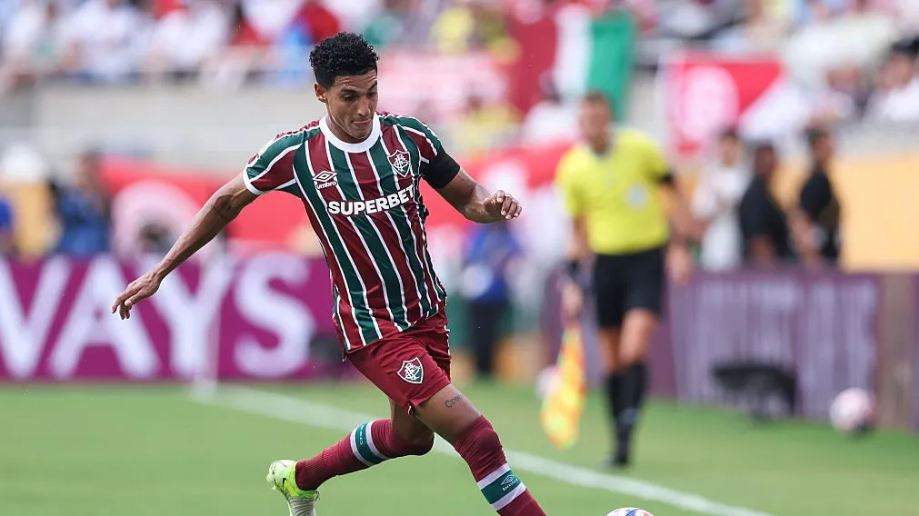 Gabriel Fuentes no Fluminense. Foto: Megan Briggs/Getty Images