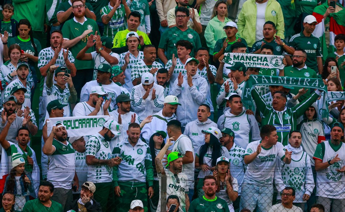 Torcida do Palmeiras se divide antes de duelo decisivo contra o Vitória no Allianz Parque