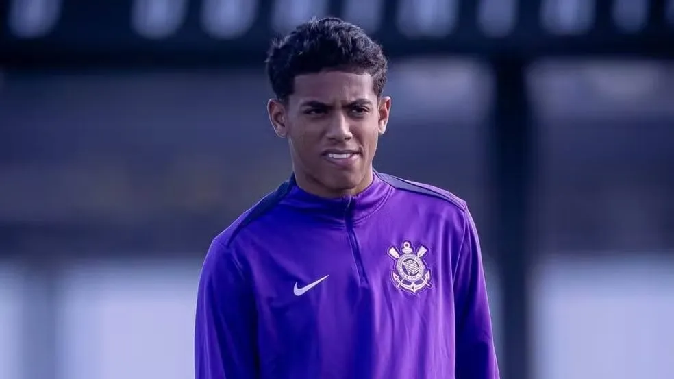 Kauê Furquim, promessa da base do Corinthians. Foto: Rodrigo Coca/Agência Corinthians