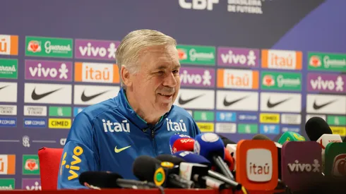 Carlo Ancelotti admite possibilidade de seguir no Brasil depois da Copa. Foto: Rafael Ribeiro/CBF