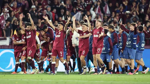Lanús vai enfrentar o Atlético-MG na final da Sul-Americana. Foto: Alejandro Pagni/Getty Images