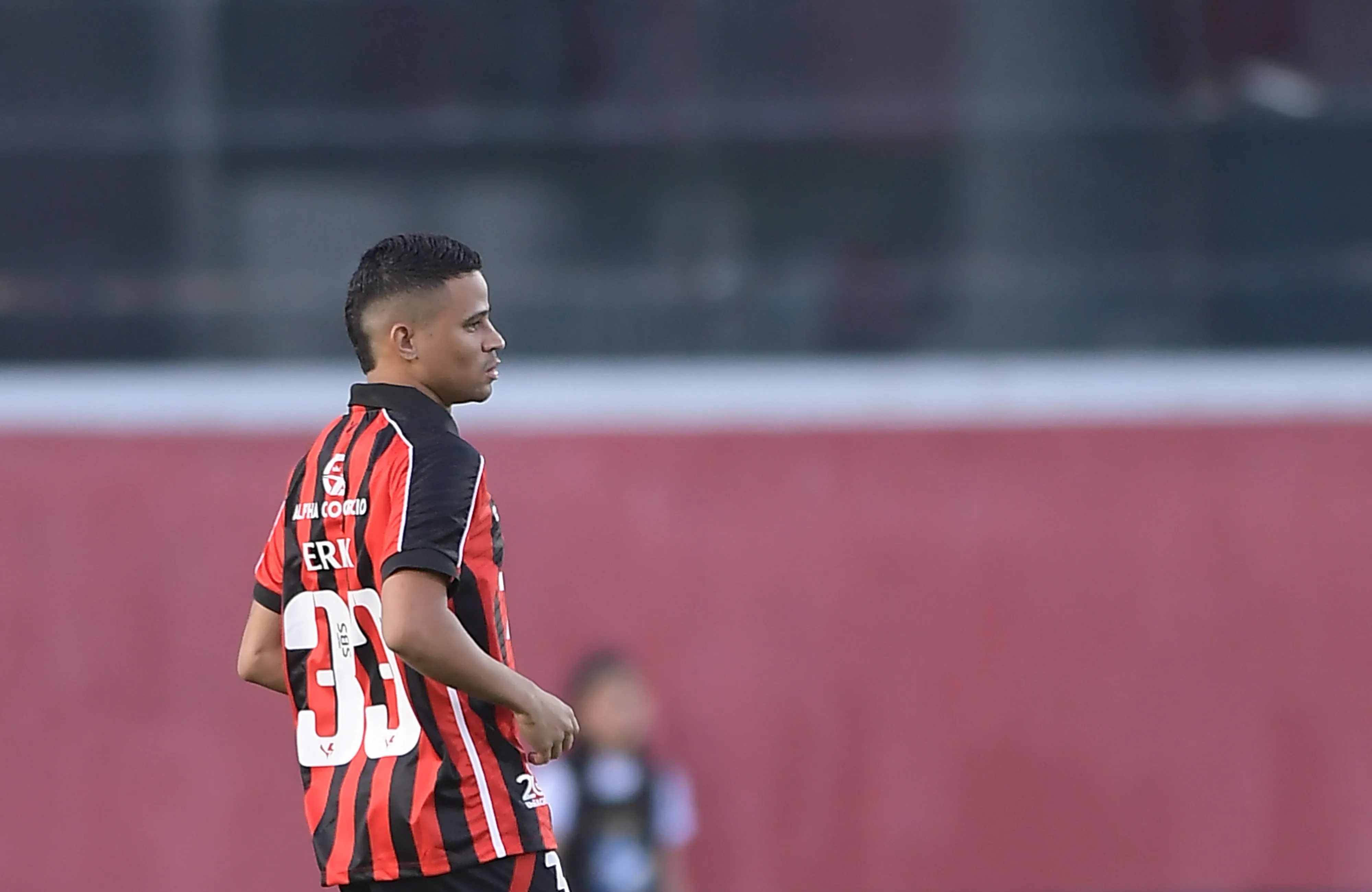 Erick durante partida contra o Botafogo no Campeonato Brasileiro de 2025. Foto: Jhony Pinho/AGIF