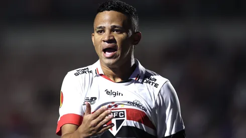 Erick durante confronto contra a Portuguesa no Campeonato Paulista de 2025.