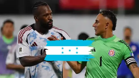 Kendall Waston fue uno de los mejores jugadores de la ida en San Pedro Sula.