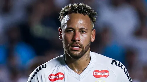 Neymar Junior of Santos.