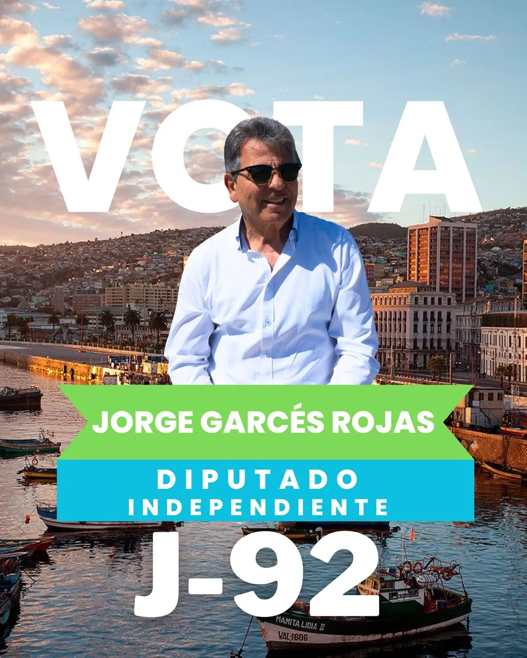 La candidatura de Jorge Garcés no tuvo éxito.