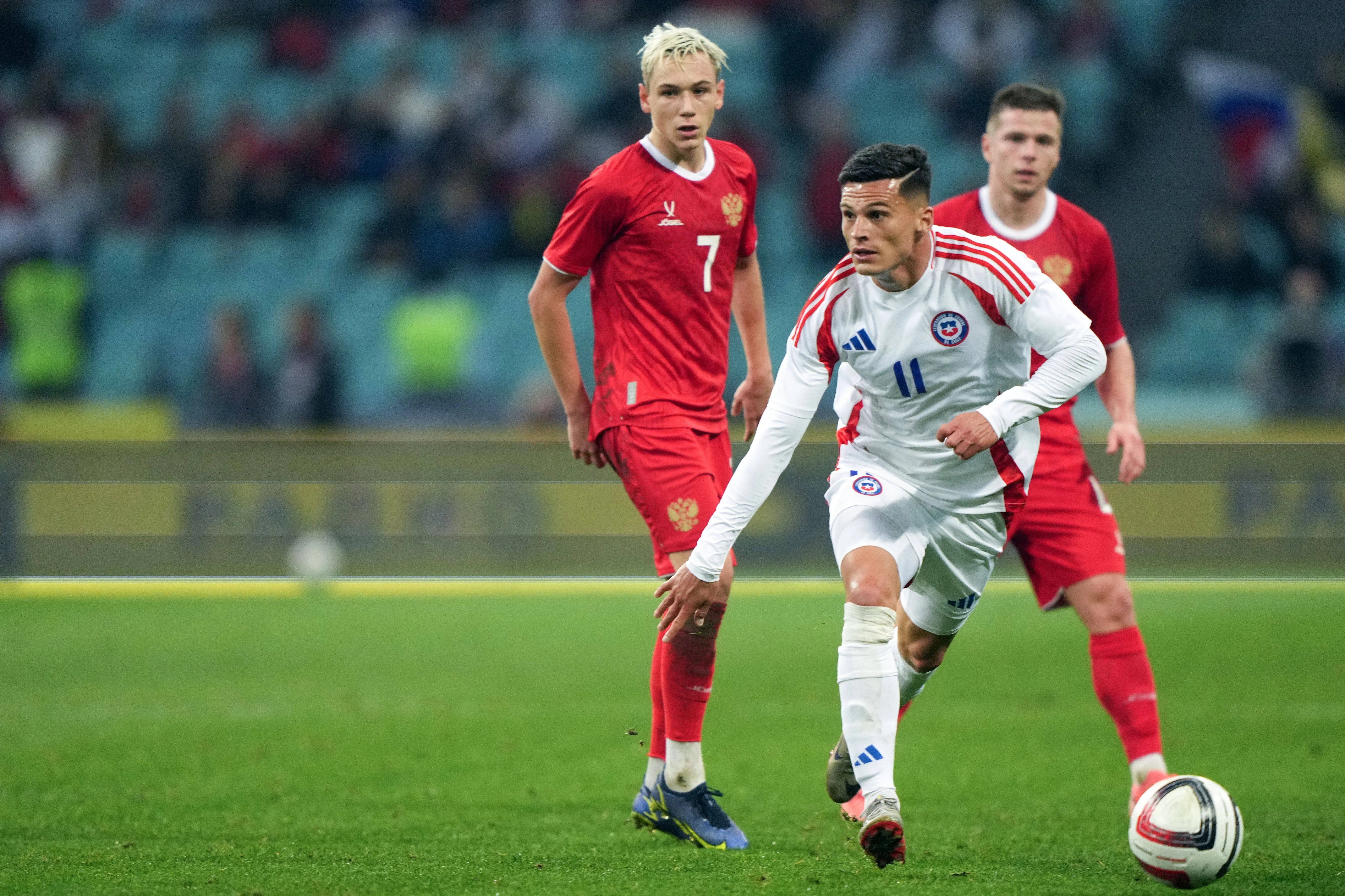 Chile ganó 2-0 a Rusia en el primer amistoso – Photosport