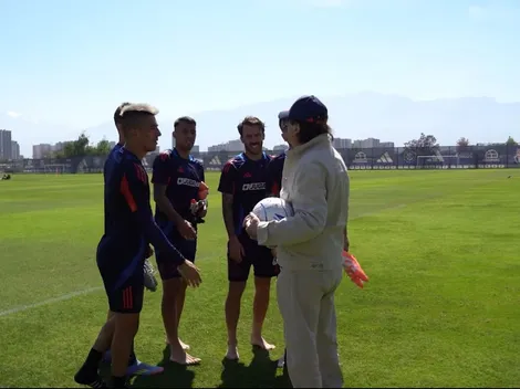 La visita internacional que sorprendió a los jugadores de la U