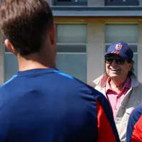 La visita internacional que sorprendió al plantel de U de Chile en su entrenamiento