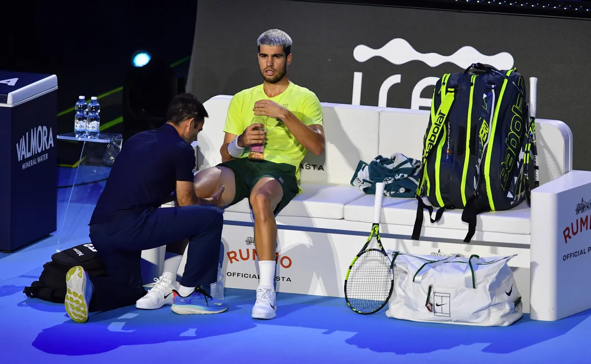 Carlos Alcaraz se baja de la Copa Davis