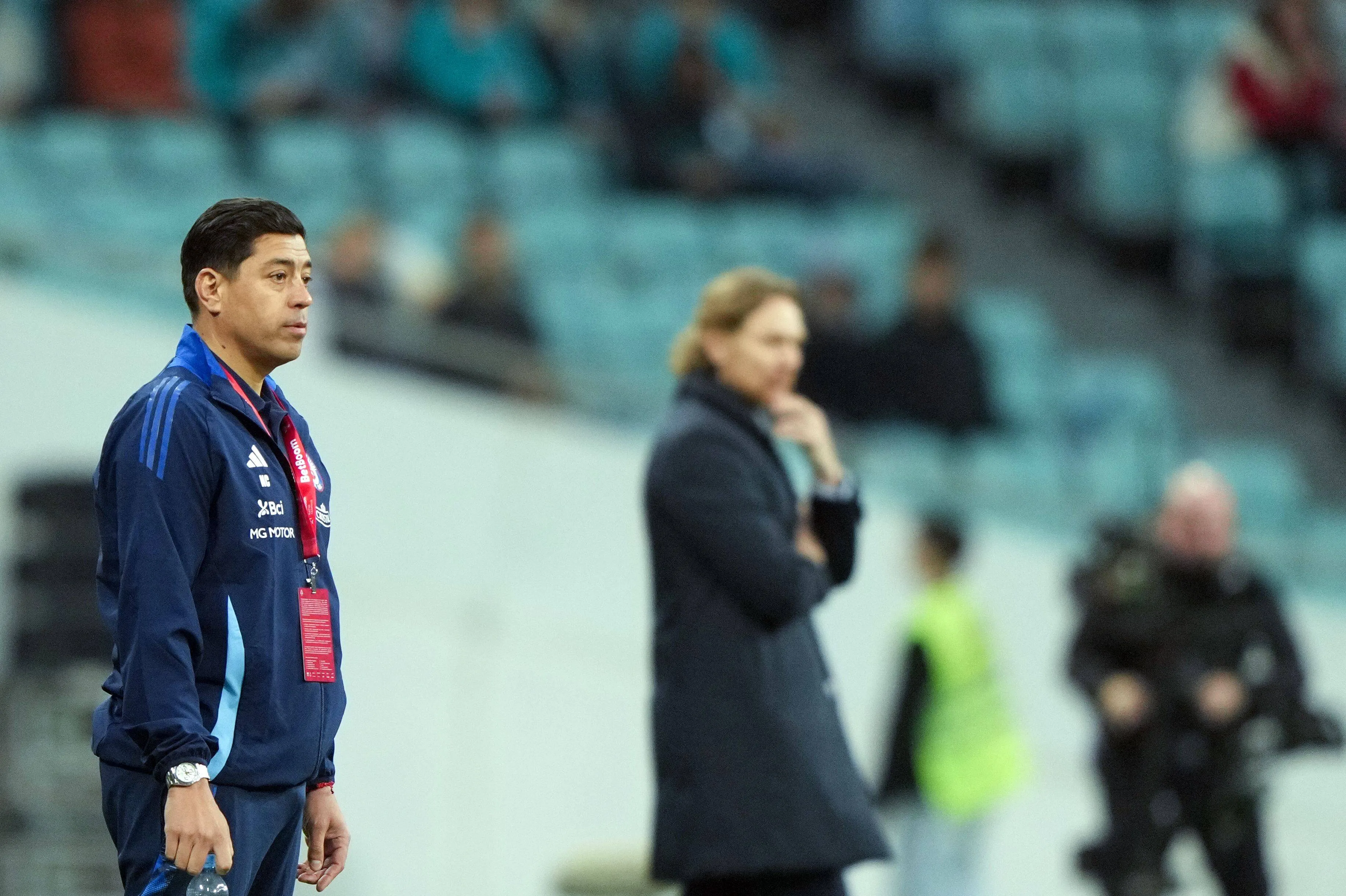 Nicolás Córdova celebró una victoria ante Rusia. Foto: Sipa/Photosport