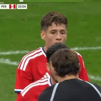 A levantarse Iván Román: se manda un condoro muy grande provocando penal y expulsión