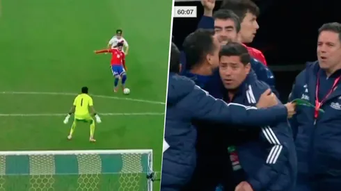 Osorio marcó golazo ante Perú