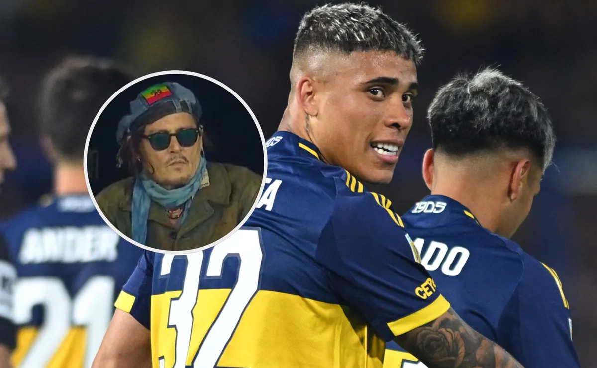 El tuit viral de Boca que mezcla a Ayrton Costa con Johnny Depp