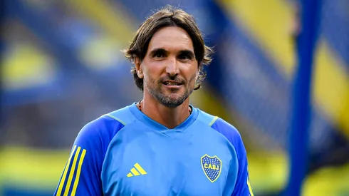 Diego Martínez elogió a un jugador de Boca.